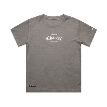 YOUTH ST CHARBEL PRAY FOR US (FADED) TEE - Image 3