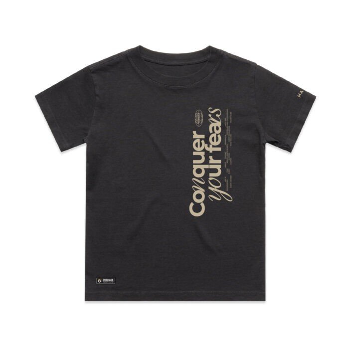 YOUTH CONQUER YOUR FEARS (FADED) TEE - Image 1