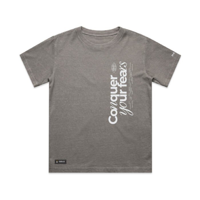 YOUTH CONQUER YOUR FEARS (FADED) TEE - Image 3
