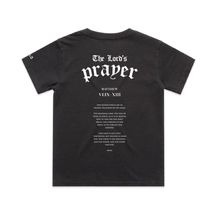 YOUTH THE LORD’s PRAYER (FADED) TEE - Image 6