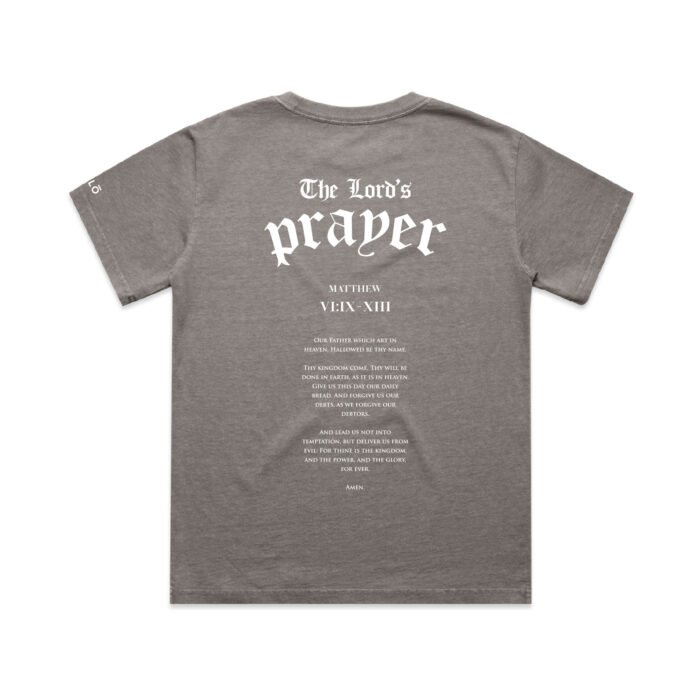 YOUTH THE LORD’s PRAYER (FADED) TEE - Image 2