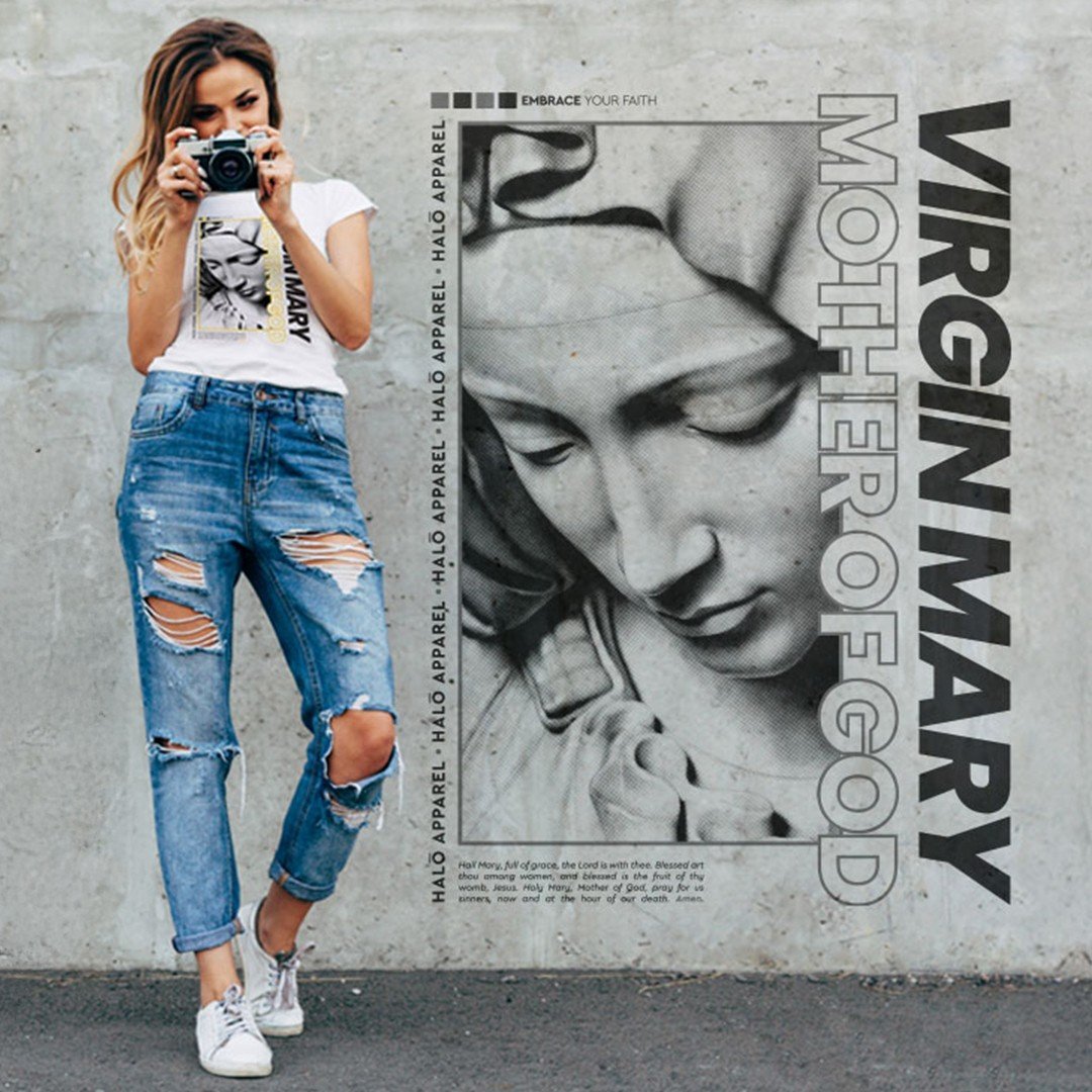 Virgin-Mary-Womens-Tee