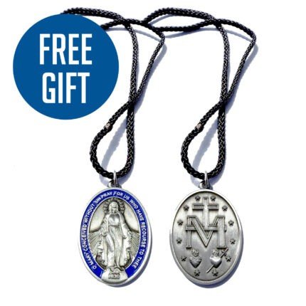 MIRACULOUS MEDAL SYMBOL (STONE WASH) TEE - Image 6