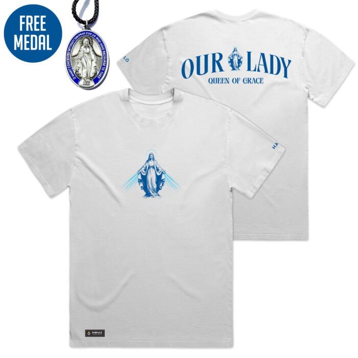 OUR LADY, HEAVY (FADED) TEE - Image 1