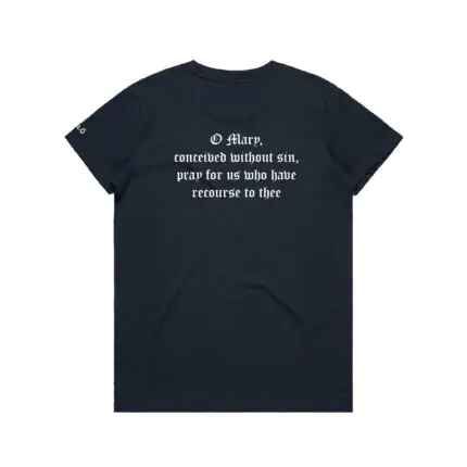 WO’s IMMACULATE CONCEPTION MEDAL TEE - Image 3