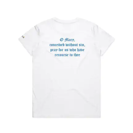 WO’s IMMACULATE CONCEPTION MEDAL TEE - Image 6