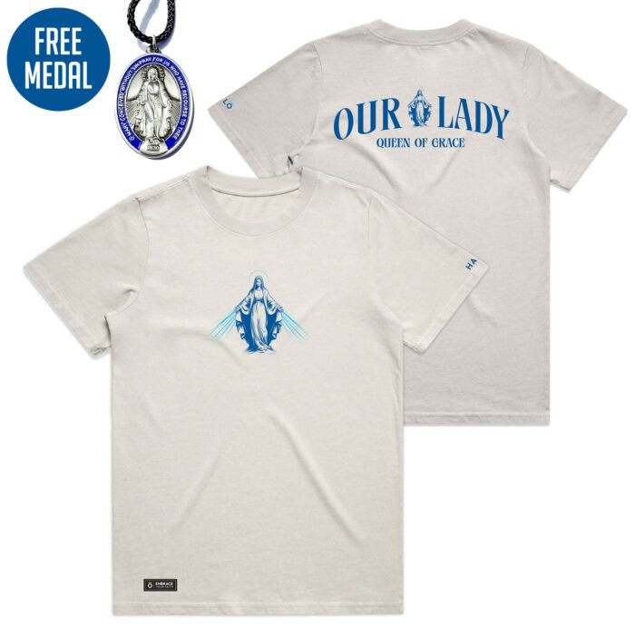 WO’s OUR LADY, HEAVY (FADED) TEE - Image 1