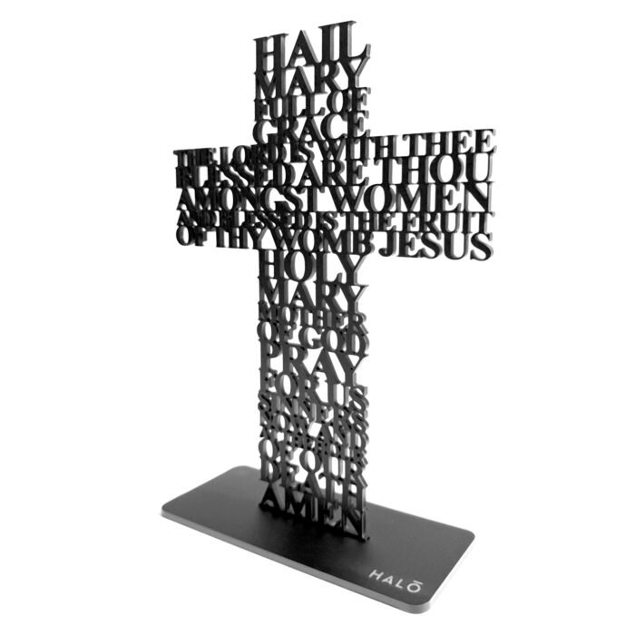 HAIL MARY PRAYER ACRYLIC STAND - Image 1