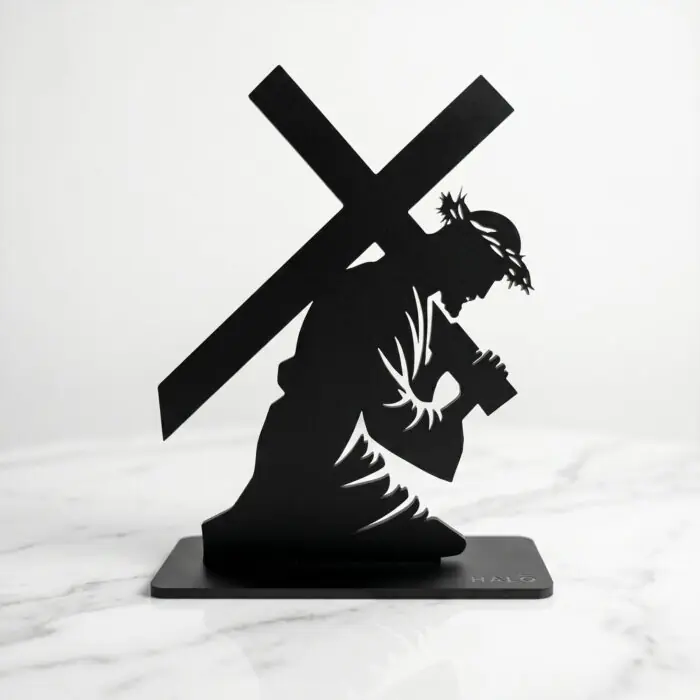 CHRIST CARRYING THE CROSS ACRYLIC STAND - Image 2