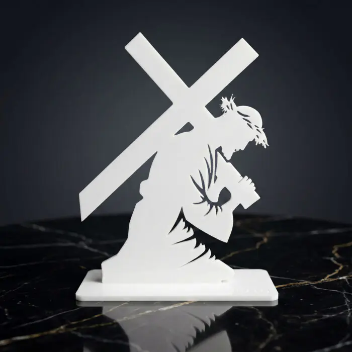 CHRIST CARRYING THE CROSS ACRYLIC STAND - Image 3