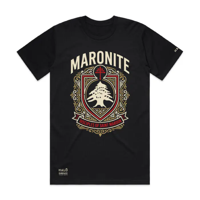 MARONITE: DISCIPLES OF SAINT MAROUN TEE - Image 1
