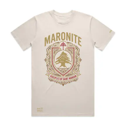 MARONITE: DISCIPLES OF SAINT MAROUN TEE - Image 4
