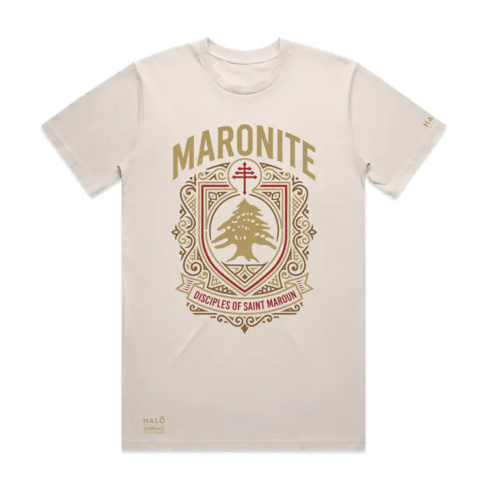 MARONITE: DISCIPLES OF SAINT MAROUN TEE - Image 4