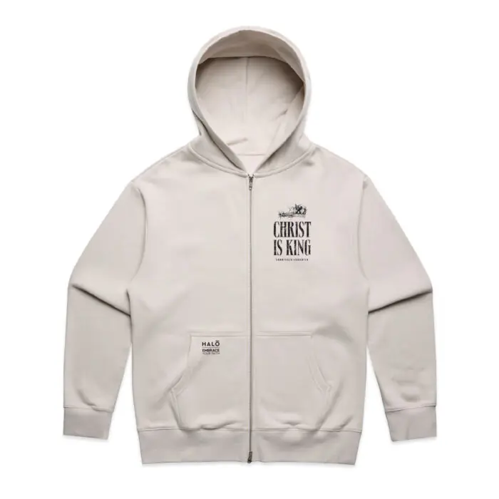 CHRIST IS KING: UNMATCHED & UNBEATEN HEAVY ZIP HOOD - Image 2
