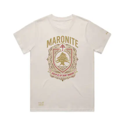 WO's MARONITE: DISCIPLES OF SAINT MAROUN TEE - Image 4
