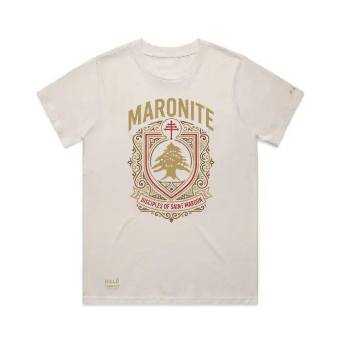WO's MARONITE: DISCIPLES OF SAINT MAROUN TEE - Image 4