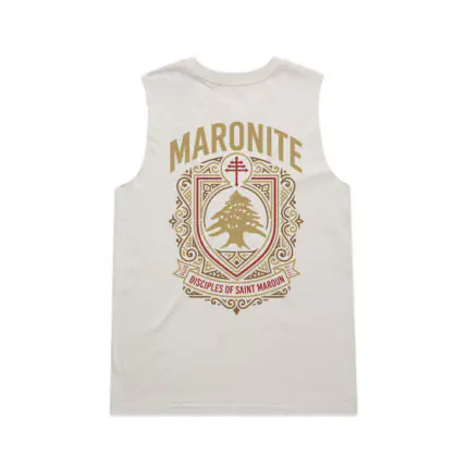 WO's MARONITE: DISCIPLES OF SAINT MAROUN (FADED) TANK - Image 3