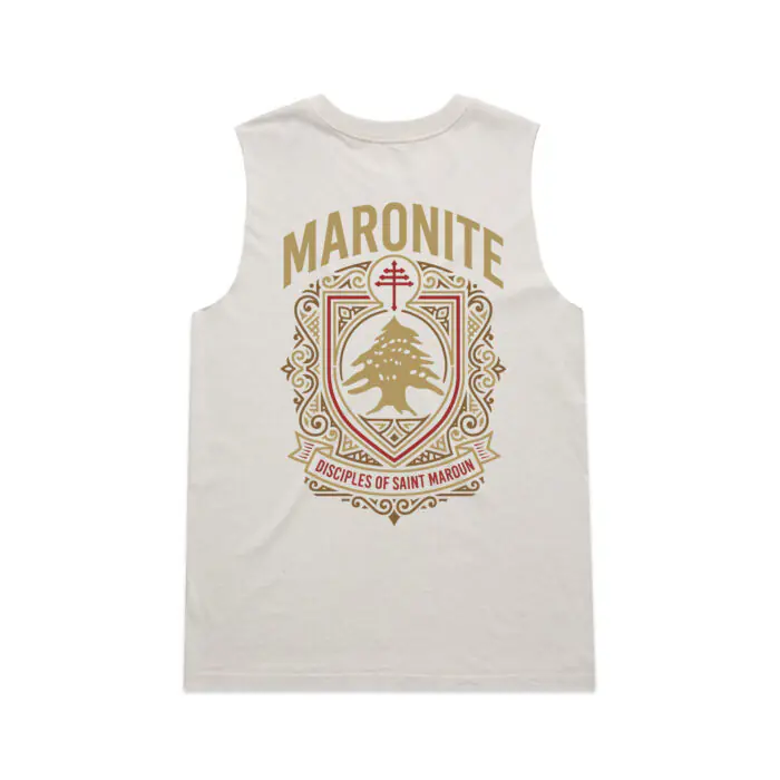 WO's MARONITE: DISCIPLES OF SAINT MAROUN (FADED) TANK - Image 3