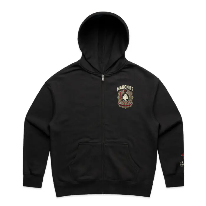 WO's MARONITE: DISCIPLES OF SAINT MAROUN ZIP HOOD - Image 2