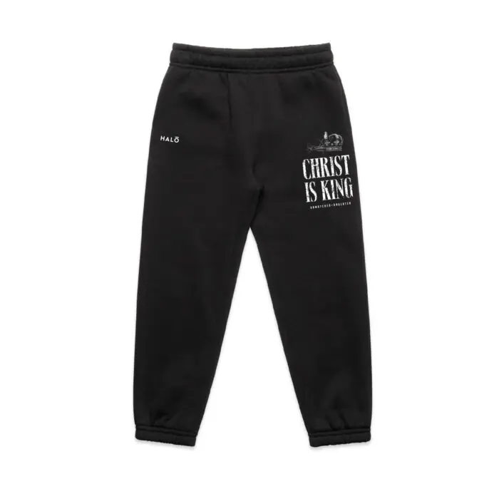CHRIST IS KING: UNMATCHED & UNBEATEN TRACK PANTS - Image 1