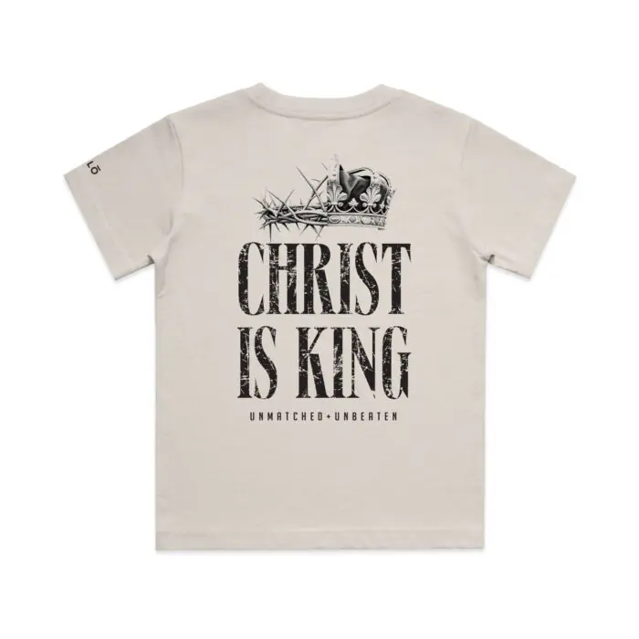 CHRIST IS KING: UNMATCHED & UNBEATEN TEE - Image 1